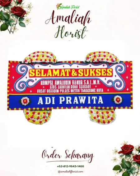 Papan Bunga Ucapan Selamat Wedding Venue Bojonggede